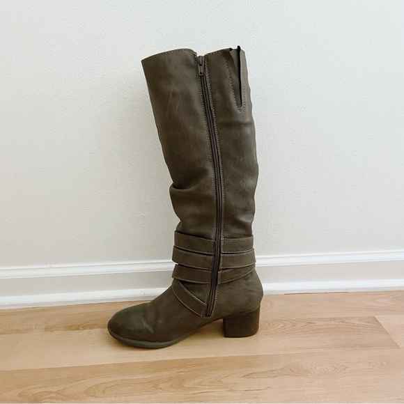 Mossimo Krissy Knee High Heeled Boots - Picture 5 of 13
